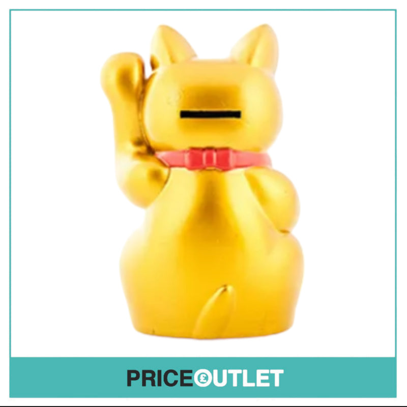 4D Half Fortune Cat Gold