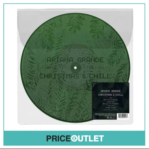 Ariana Grande - Christmas & Chill (Dark Green with Etching) - Vinyl