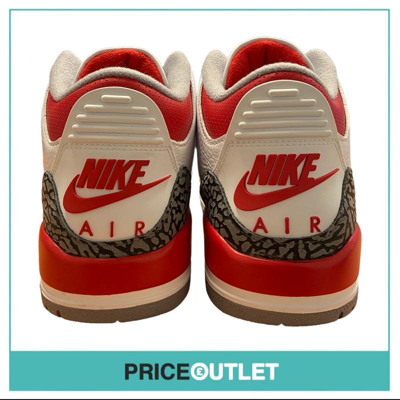 Nike - Air Jordan 3 Retro 'Fire Red'