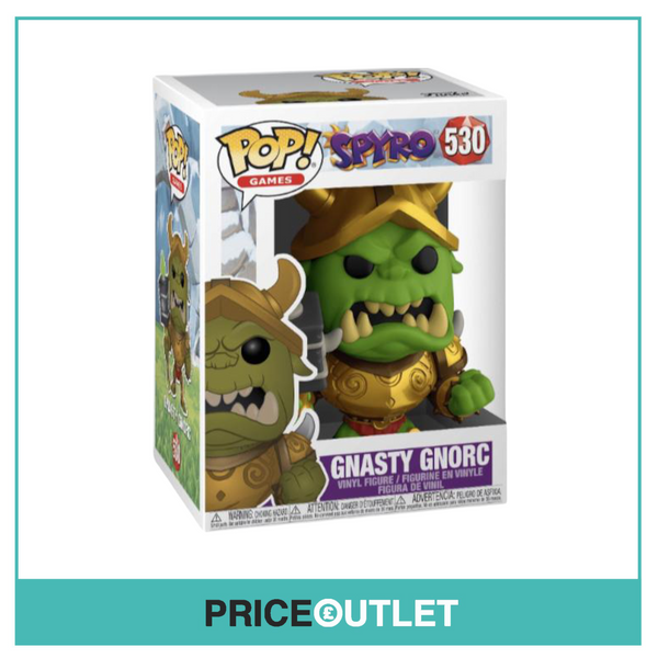 Funko Gnasty Gnorc #530 Games: Spyro -  BRAND NEW IN A FREE POP PROTECTOR