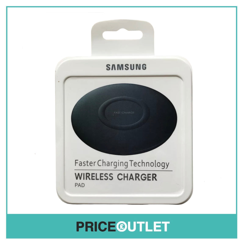 Samsung Genuine Fast Charger Pad - Wireless Qi Charging For Samsung & iPhone - Black - BRAND NEW