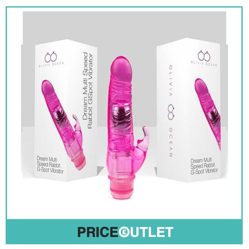 Vibrating Rampant Rabbit Jelly Vibrator Sex Toy Multiple Speed Functions