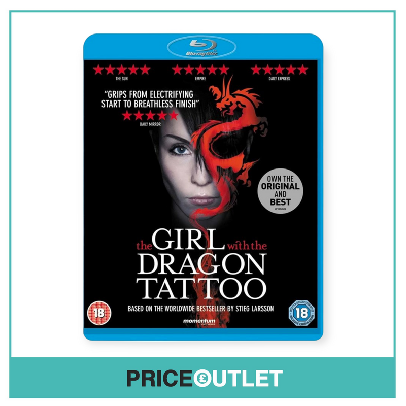 The Girl With The Dragon Tattoo - Blu-Ray - BRAND NEW SEALED