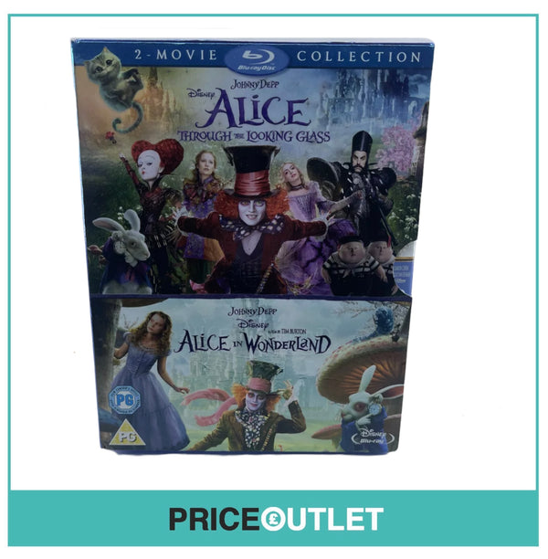 Disney's Alice In Wonderland - 2 Movie Collection - Blu-Ray - BRAND NEW SEALED