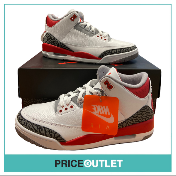 Nike - Air Jordan 3 Retro 'Fire Red'