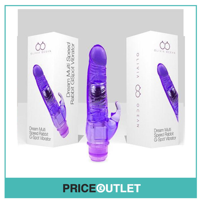 Vibrating Rampant Rabbit Jelly Vibrator Sex Toy Multiple Speed Functions