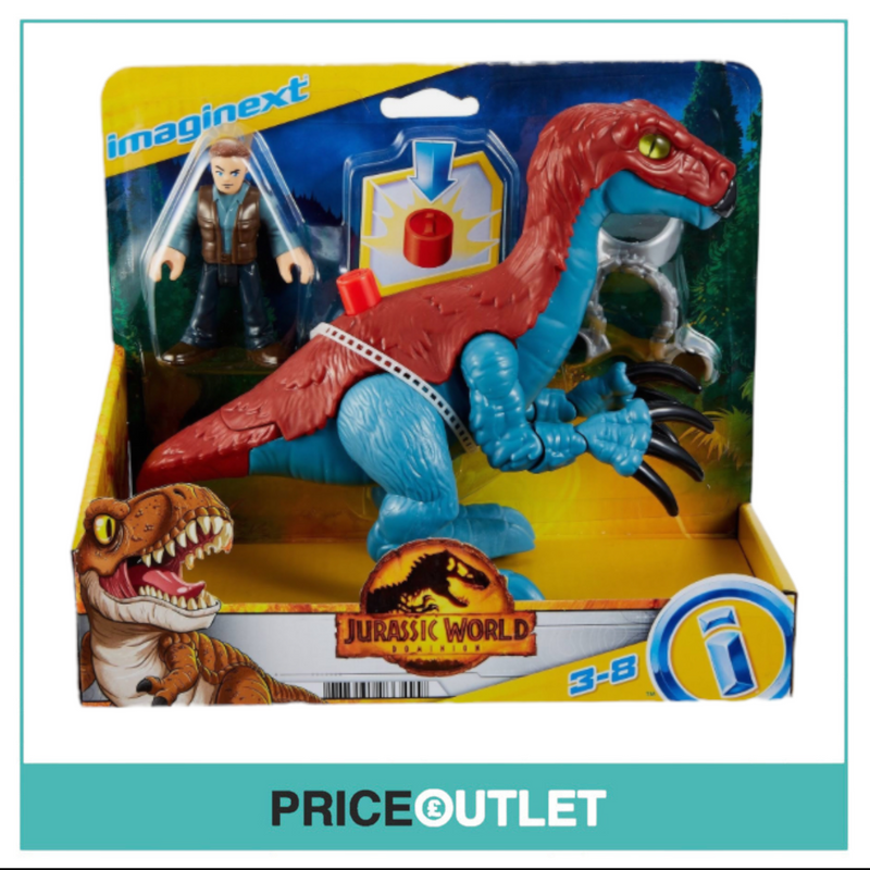 Jurassic World: Dominion Therizinosaurus Dinosaur & Owen Figure Set