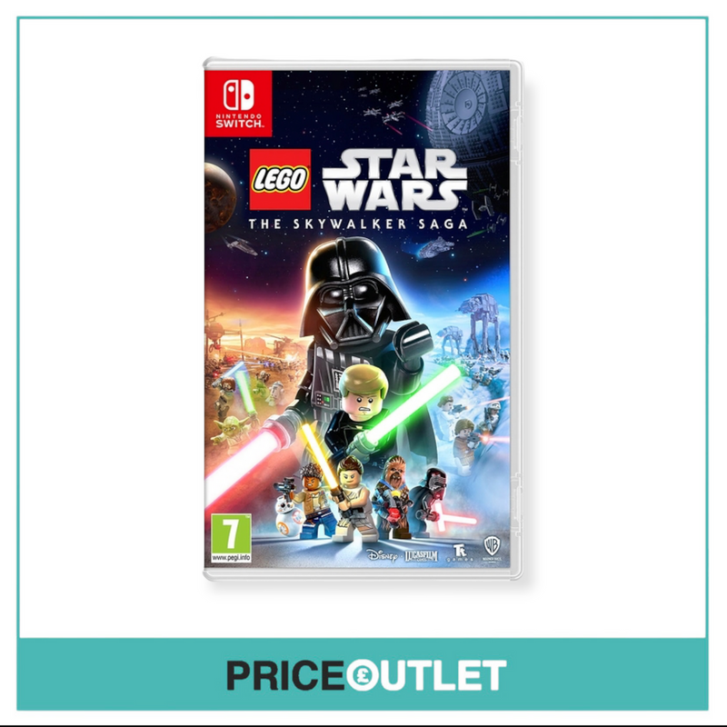 Nintendo Switch: LEGO Star Wars The Skywalker Saga (Game Cartridge) - Excellent Condition