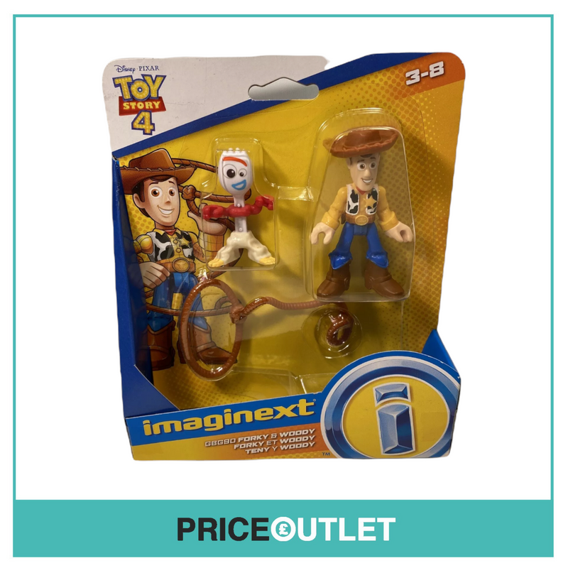 Imaginext Toy Story 4 - Forky and Woody Figures