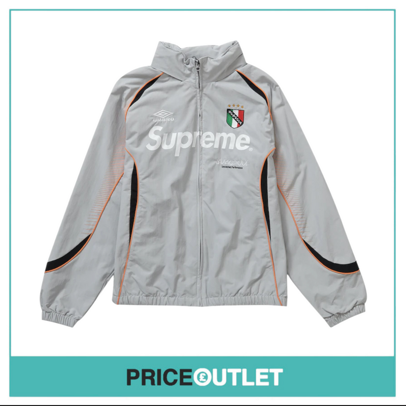 Supreme - Umbro Track Jacket 'Grey' - Size M