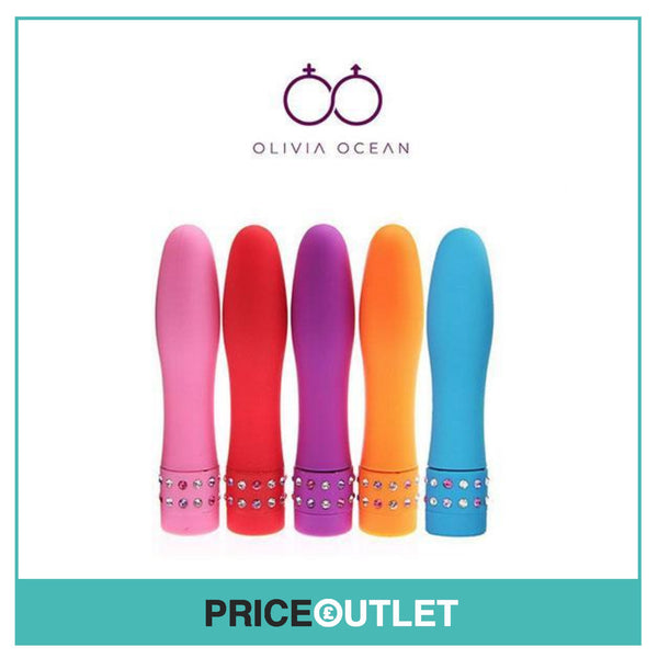 Diamond Vibrating Bullet Dildo Vibrator 5 Colours