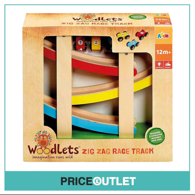 Woodlets Zig Zag Race Track