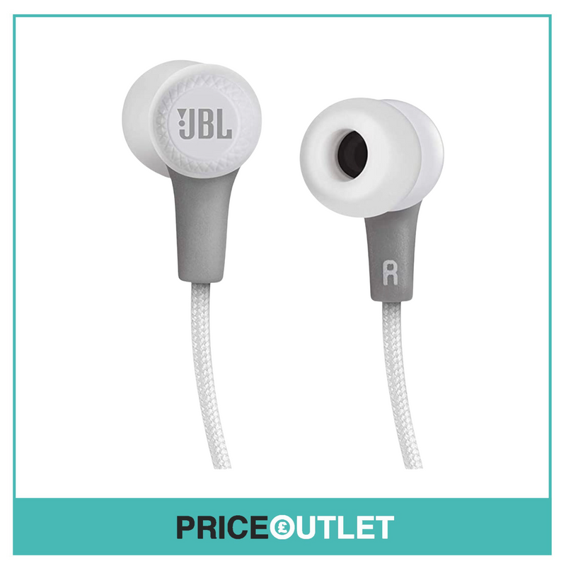 JBL E25BT Bluetooth in-Ear Headphones - White