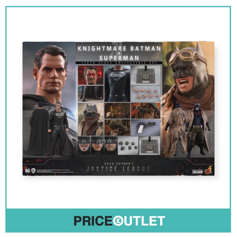 Hot Toys - Zack Snyder's Justice League - Knightmare Batman & Superman 1/6th Scale Collectible Set