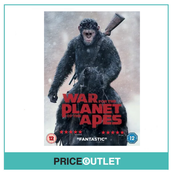 War For The Planet Of The Apes - DVD - Brand New Sealed With Sleeve