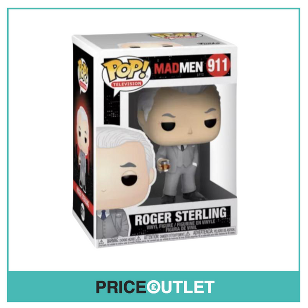 Funko Roger Sterling #911  Mad Men -  BRAND NEW IN A FREE POP PROTECTOR