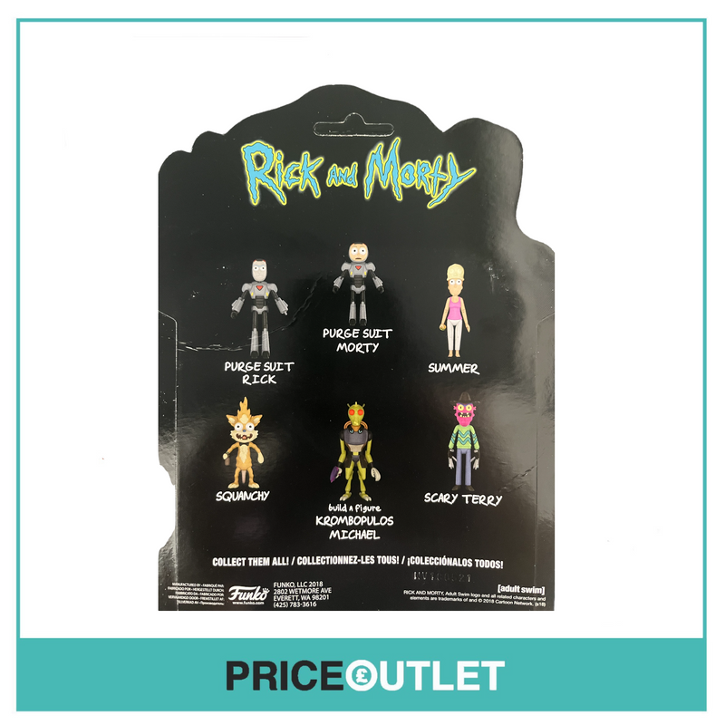 Purge Suit Rick - Funko Action Figure - Rick & Morty - Brand New Sealed