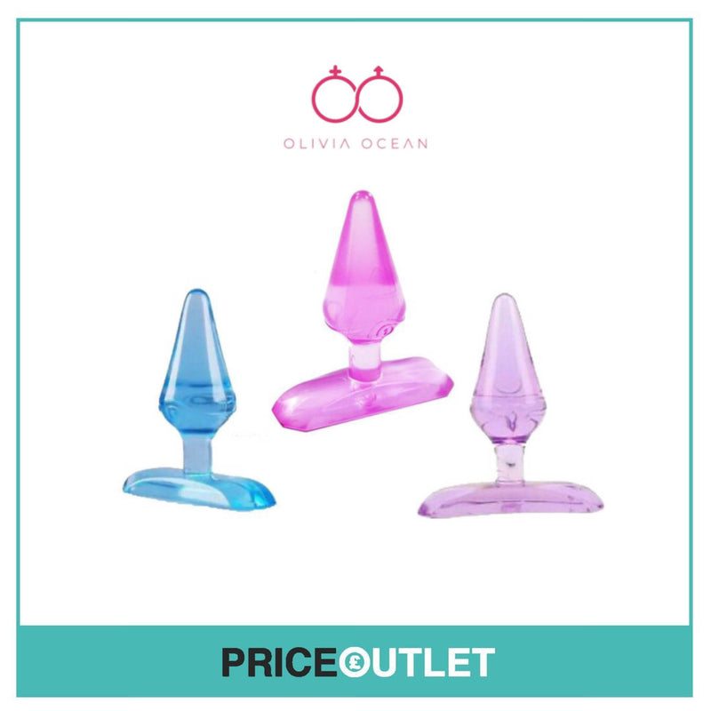 Butt Plug Anal Dildo Mini Sex Toy For Women Men Soft Jelly Beginner Toy UK