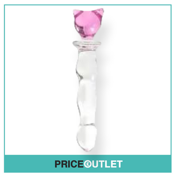 Crystal Long Glass Dildo G-spot Massager Anal Butt Plug Sex Toys Masturbation