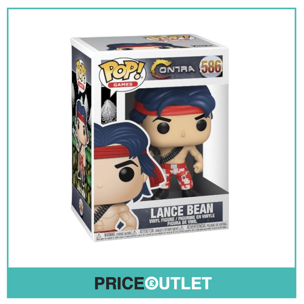 Funko Lance Bean #586 Games: Contra.  BRAND NEW IN A FREE POP PROTECTOR