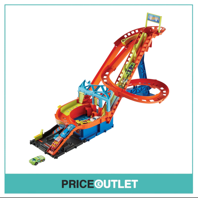 Hot Wheels - City Roller Coaster Rally Playset