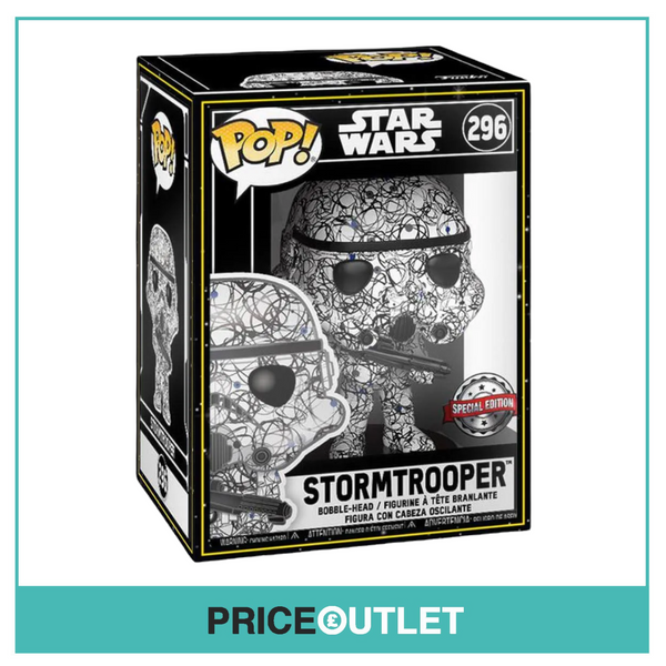 Funko - Stormtrooper #296  Star Wars X Futura - Special Edition -  BRAND NEW IN A FREE POP PROTECTOR