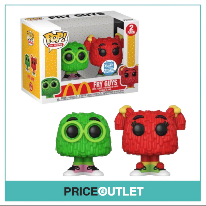 Fry Kids 2 Pack Funko Pop! McDonald’s - AD Icons - Funko Shop Exclusive