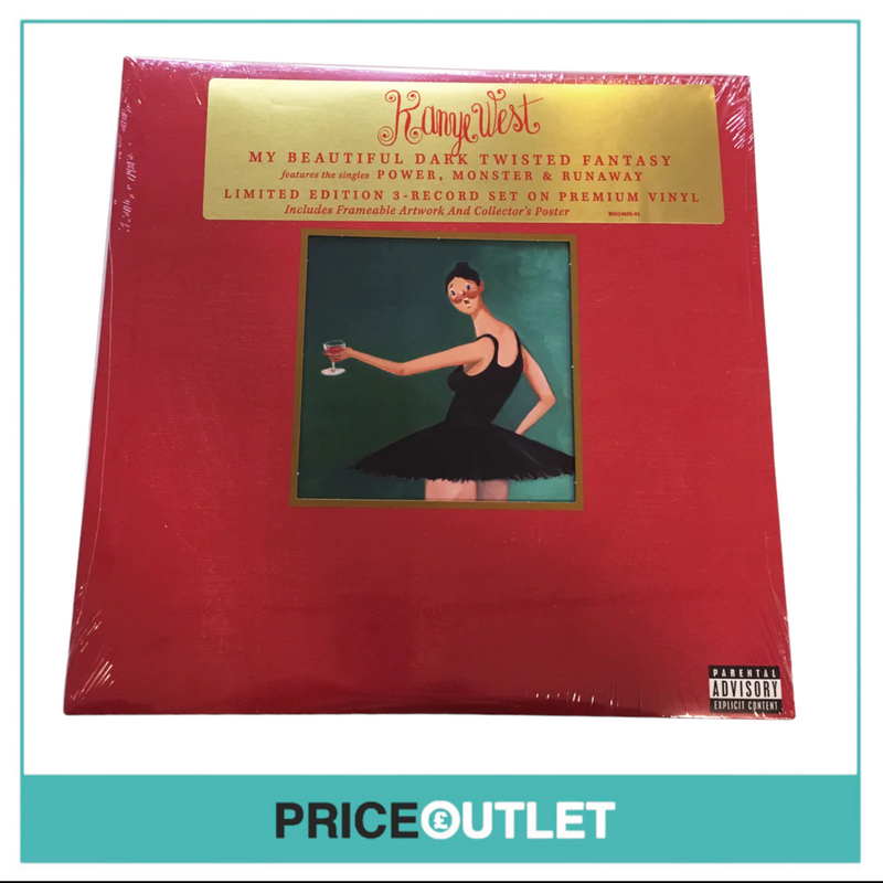 Kanye West - My Beautiful Dark Twisted Fantasy (Limited Edition) - Vinyl