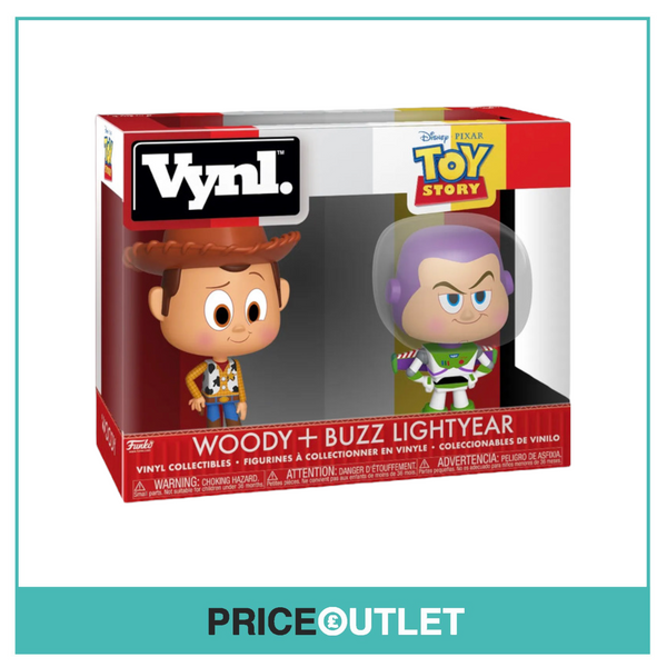 Woody + Buzz Lightyear VYNL 2 Pack Toy Story