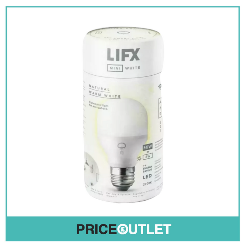 LIFX Mini Warm White Wi-Fi Smart LED Dimmable Light Bulb E27