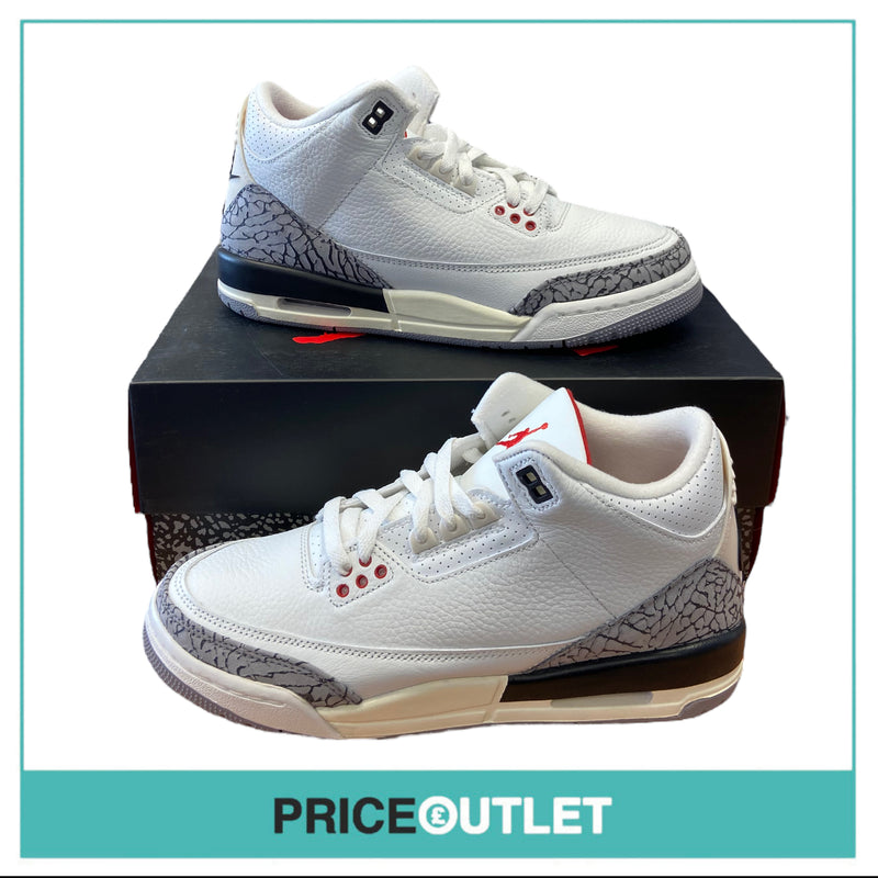 Nike - Air Jordan 3 Retro 'White Cement Reimagined' (GS) - UK 6