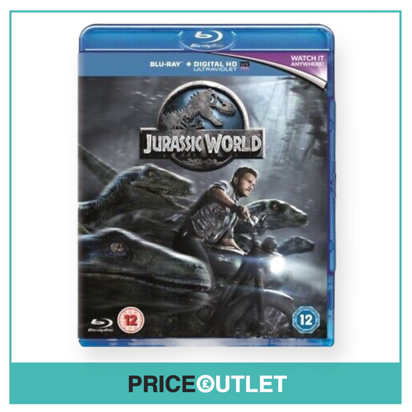 Jurassic World - Blu-Ray + Ultraviolet Digital HD - BRAND NEW SEALED