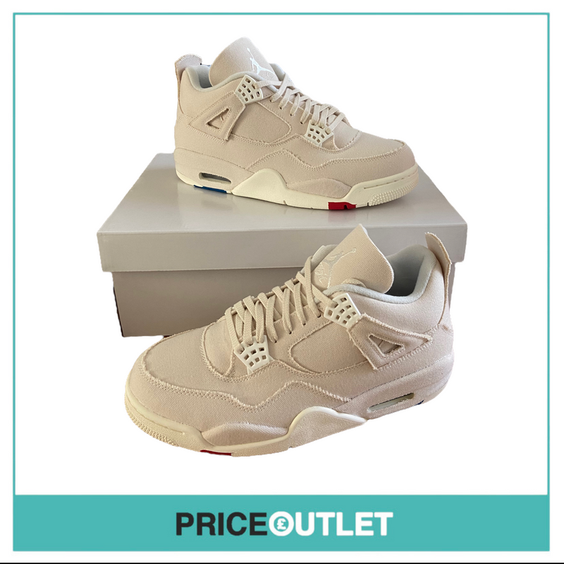 Nike - Air Jordan 4 Retro Wmns 'Blank Canvas' - UK 8