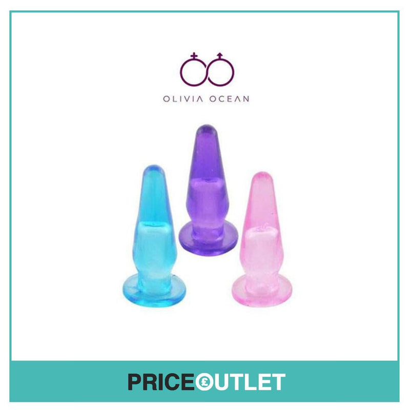 Mini Butt Plug - Finger Hole - Small Beginners Slim Anal Dildo Adult Sex Toy