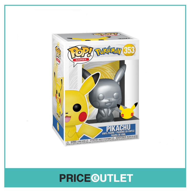 Funko - Pikachu (Silver Chrome)