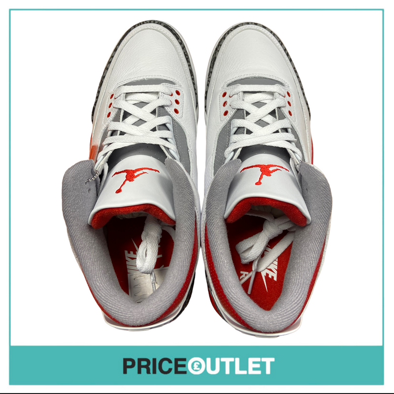 Nike - Air Jordan 3 Retro 'Fire Red' - UK 5.5