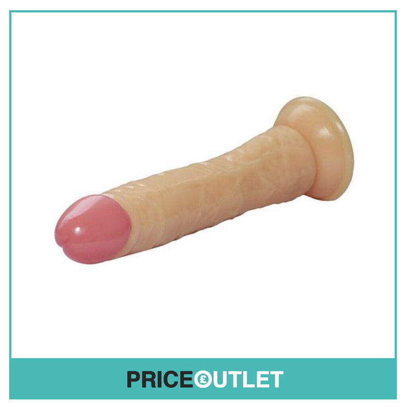 Realistic Dildo With Suction Cup, 8 Inches, Small/Big/Large Real Feel