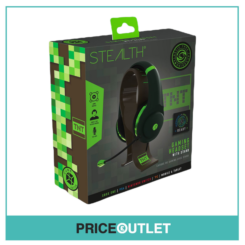 Stealth Cube Gaming Headset & Stand Bundle