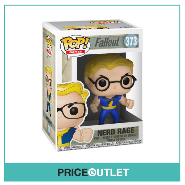 Funko - Nerd Rage #373Fallout -  BRAND NEW IN A FREE POP PROTECTOR