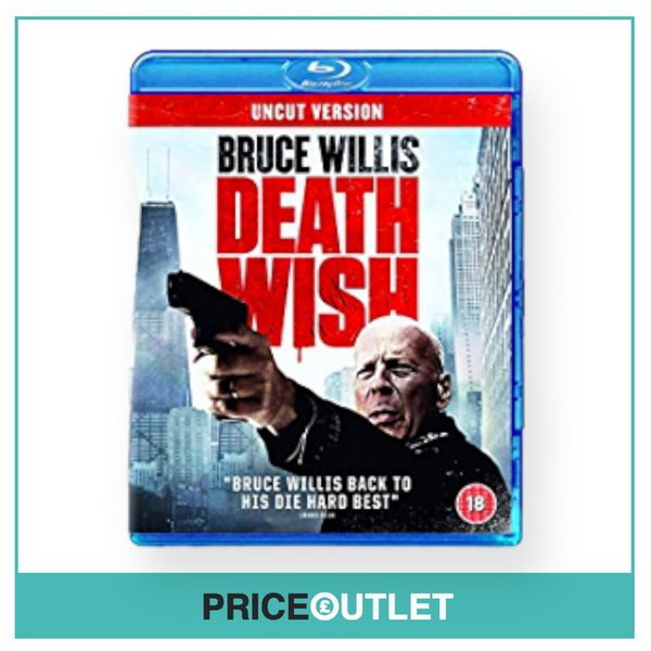 Deathwish - Blu-Ray - BRAND NEW SEALED