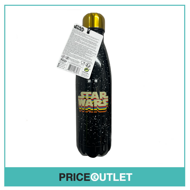 Star Wars Retro Metal Water Bottle - Millennium Falcon