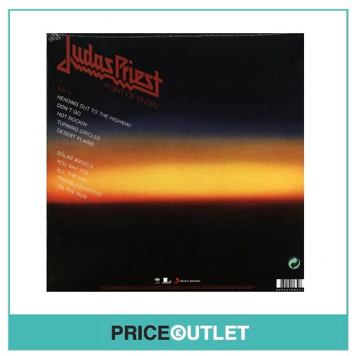 Judas Priest: Point Of Entry - LP - BRAND NEW SEALED
