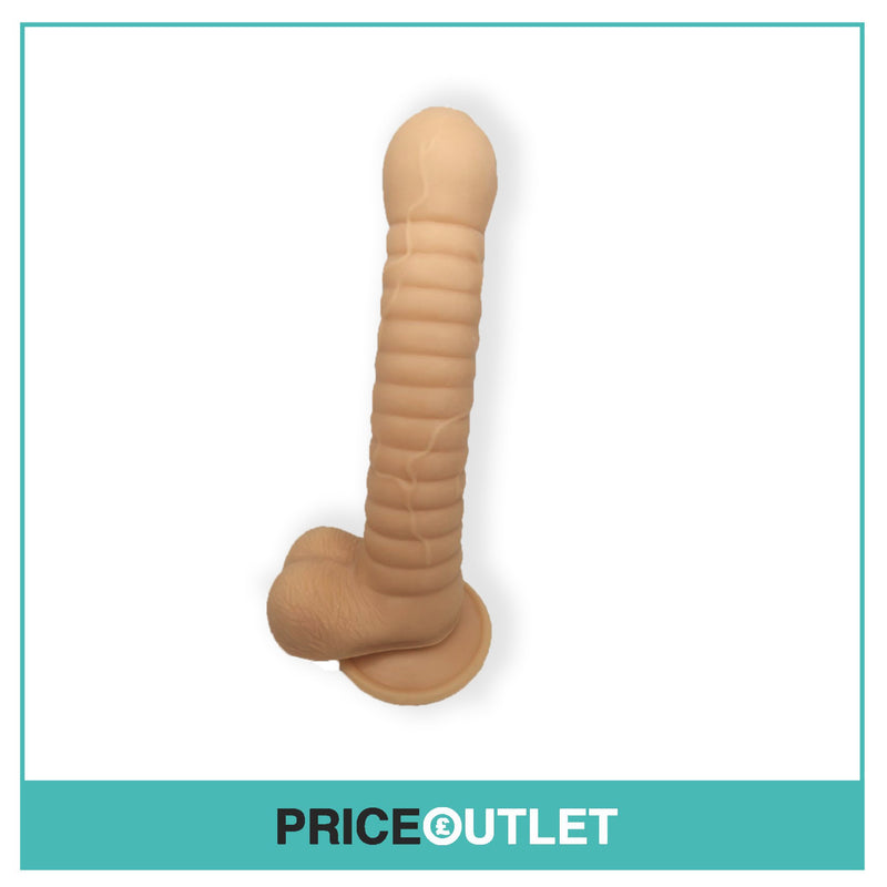 Huge 10 Inch Realistic Dildo with Suction Cup (Rubber)