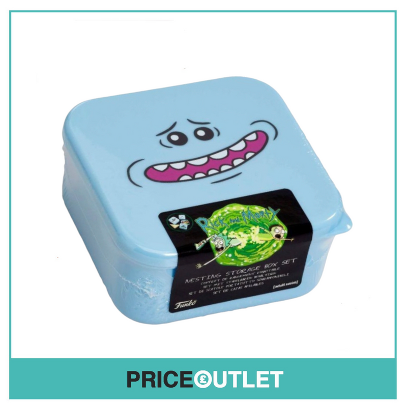 Mr Meeseeks Nesting Storage Set! Rick And Morty