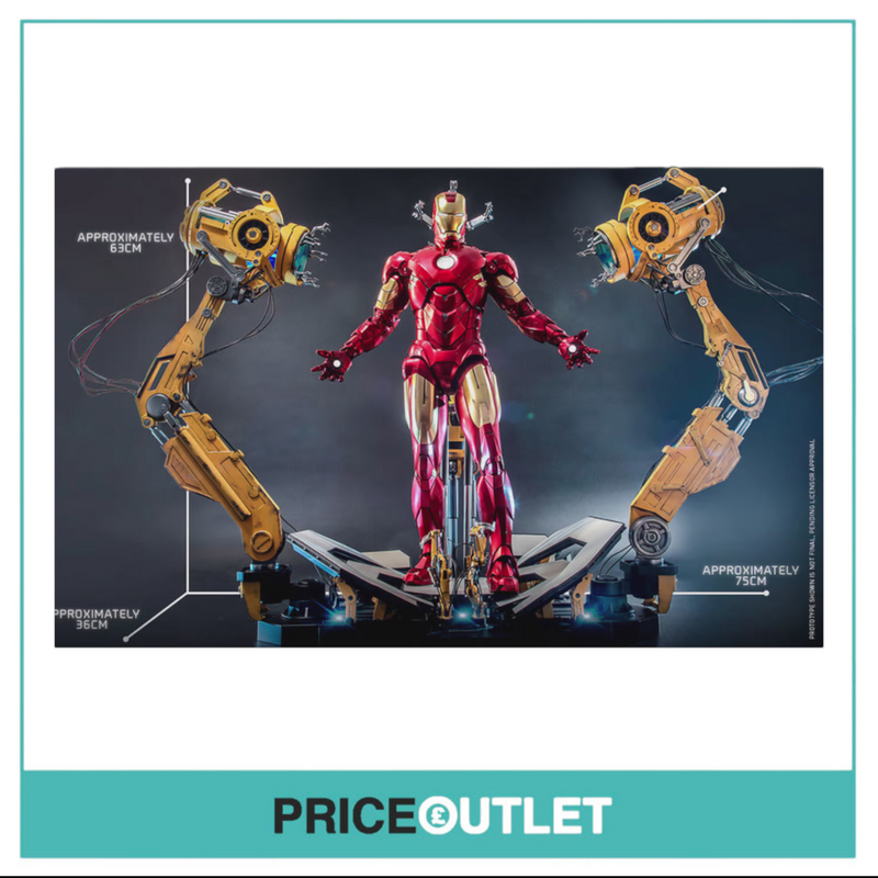 Hot Toys - Iron Man 2 - Mark IV (With Suit-Up Gantry) 1/6th Scale Collectible Diecast Figure