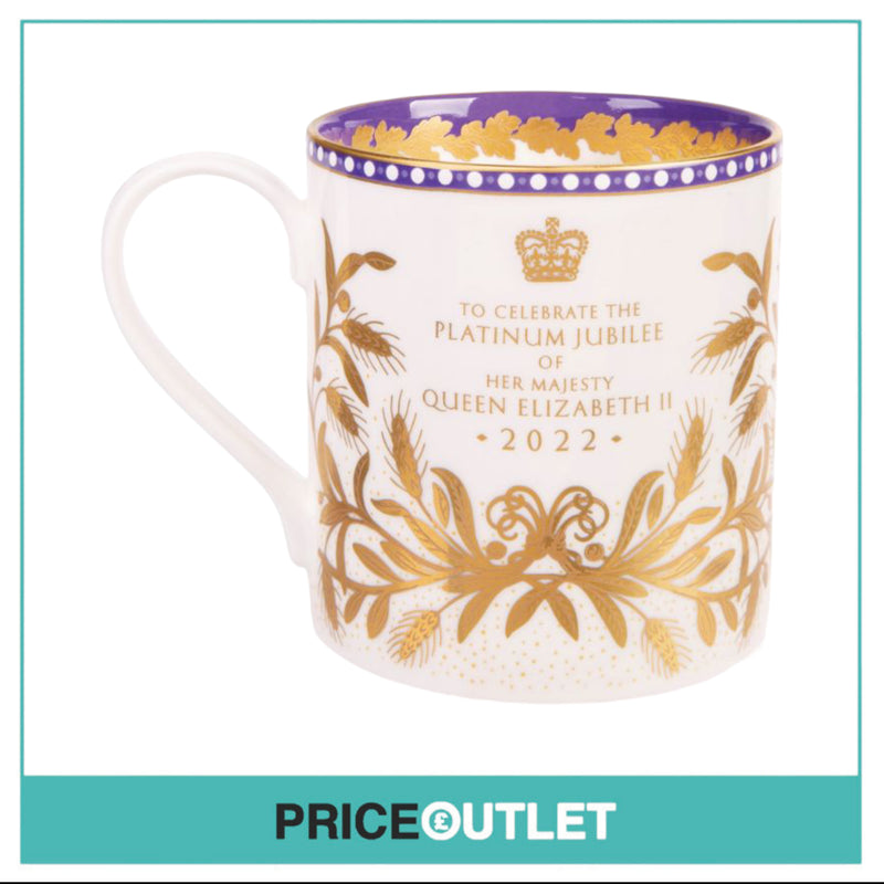 Royal Collection Queen Elizabeth II Platinum Jubilee Commemorative Mug