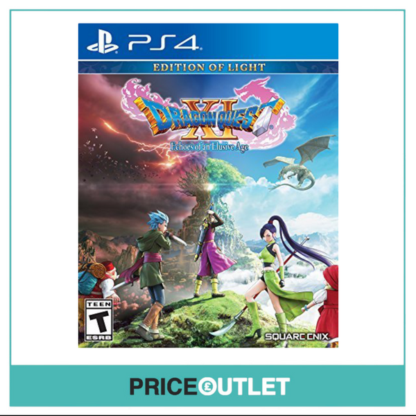 PS4: Dragon Quest XI: Echoes of an Elusive Age - Edition of Light (Playstation 4) - Excellent Condition