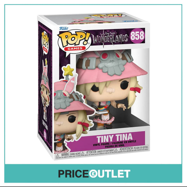 Funko - Tiny Tina #858 Funko Pop! Tiny Tina’s Wonderland