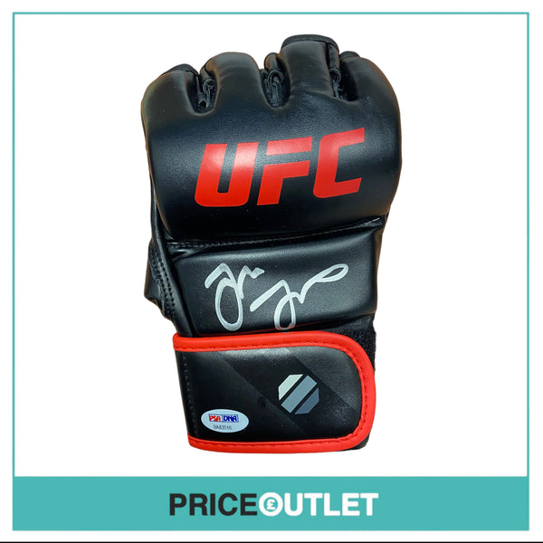 Autographed Jon Jones Official Black UFC Glove