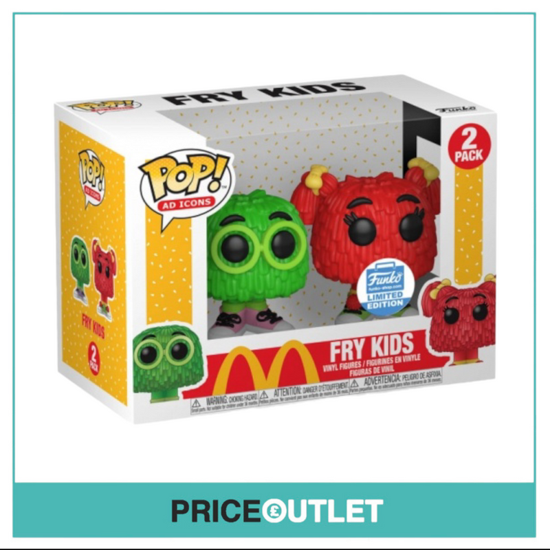 Fry Kids 2 Pack Funko Pop! McDonald’s - AD Icons - Funko Shop Exclusive